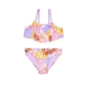 Girls size XS 4/5 Lush Leaf 2-Piece Bikini Swimsuit G18
